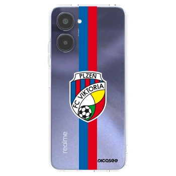 Picasee silikonový průhledný obal pro Realme 10 4G - FC Viktoria Plzeň H