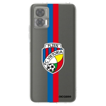 Picasee silikonový průhledný obal pro Motorola Edge 30 Neo - FC Viktoria Plzeň H