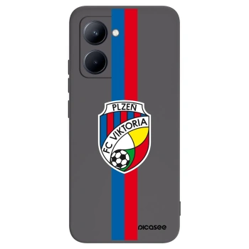 Picasee silikonový černý obal pro Realme C33 (2023) - FC Viktoria Plzeň H