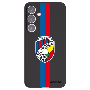 Picasee silikonový černý obal pro Samsung Galaxy S24+ S926B 5G - FC Viktoria Plzeň H