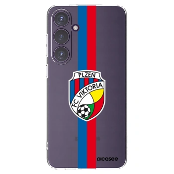 Picasee silikonový průhledný obal pro Samsung Galaxy S24+ S926B 5G - FC Viktoria Plzeň H