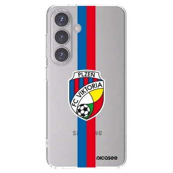 Picasee silikonový průhledný obal pro Samsung Galaxy S24 S921B 5G - FC Viktoria Plzeň H