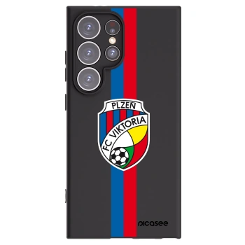 Picasee silikonový černý obal pro Samsung Galaxy S24 Ultra S928B 5G - FC Viktoria Plzeň H