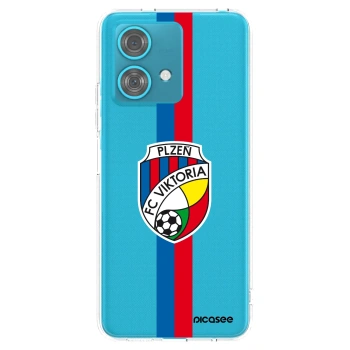 Picasee silikonový průhledný obal pro Motorola Edge 40 Neo - FC Viktoria Plzeň H