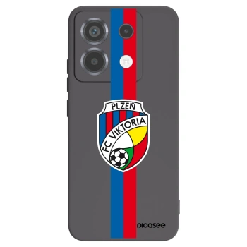 Picasee silikonový černý obal pro Xiaomi Poco X6 - FC Viktoria Plzeň H