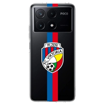Picasee silikonový průhledný obal pro Xiaomi Poco X6 Pro - FC Viktoria Plzeň H