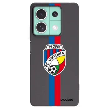 Picasee silikonový černý obal pro Xiaomi Redmi Note 13 5G - FC Viktoria Plzeň H