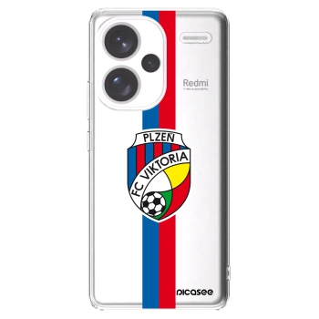 Picasee silikonový průhledný obal pro Xiaomi Redmi Note 13 Pro+ 5G - FC Viktoria Plzeň H
