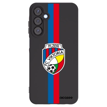 Picasee silikonový černý obal pro Samsung Galaxy A25 A256B 5G - FC Viktoria Plzeň H