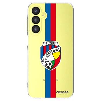 Picasee silikonový průhledný obal pro Samsung Galaxy A25 A256B 5G - FC Viktoria Plzeň H