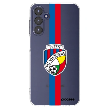 Picasee silikonový průhledný obal pro Samsung Galaxy A15 A155F 4G - FC Viktoria Plzeň H