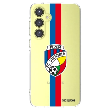 Picasee silikonový průhledný obal pro Samsung Galaxy A35 5G A356B - FC Viktoria Plzeň H