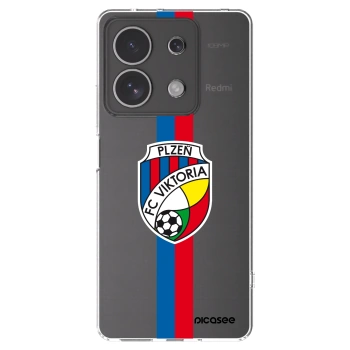 Picasee silikonový průhledný obal pro Xiaomi Redmi Note 13 4G - FC Viktoria Plzeň H