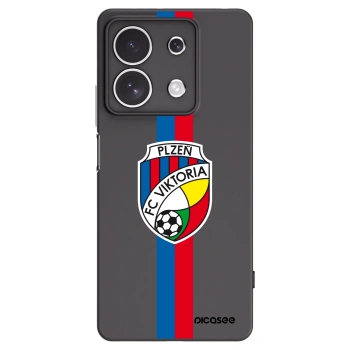 Picasee silikonový černý obal pro Xiaomi Redmi Note 13 4G - FC Viktoria Plzeň H