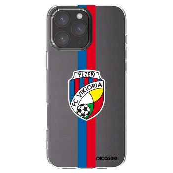 Picasee silikonový průhledný obal pro Apple iPhone 16 Pro Max - FC Viktoria Plzeň H