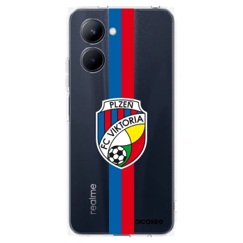 Picasee silikonový průhledný obal pro Realme C33 (2023) - FC Viktoria Plzeň H