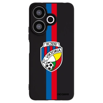 Picasee silikonový černý obal pro Xiaomi Redmi 13 4G - FC Viktoria Plzeň H