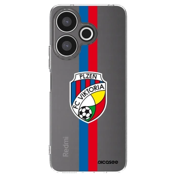 Picasee silikonový průhledný obal pro Xiaomi Redmi 13 4G - FC Viktoria Plzeň H