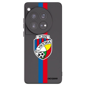 Picasee silikonový černý obal pro OnePlus 12 5G - FC Viktoria Plzeň H