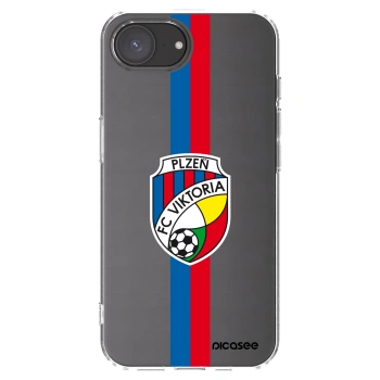 Picasee silikonový průhledný obal pro Apple iPhone 16e - FC Viktoria Plzeň H