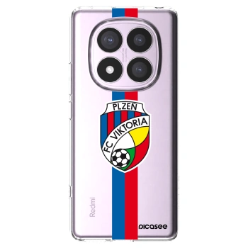 Picasee silikonový průhledný obal pro Xiaomi Redmi Note 14 Pro 5G - FC Viktoria Plzeň H