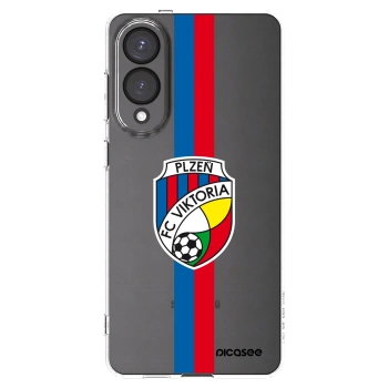 Picasee silikonový průhledný obal pro Samsung Galaxy S25 Edge 5G - FC Viktoria Plzeň H