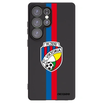 Picasee silikonový černý obal pro Samsung Galaxy S25 Ultra 5G - FC Viktoria Plzeň H