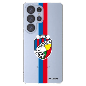 Picasee silikonový průhledný obal pro Samsung Galaxy S25 Ultra 5G - FC Viktoria Plzeň H