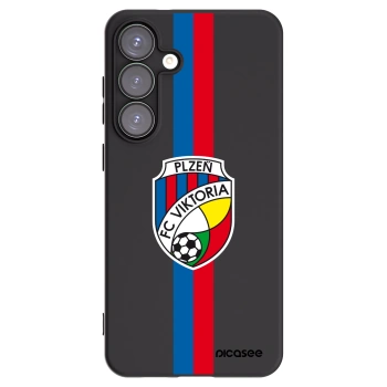 Picasee silikonový černý obal pro Samsung Galaxy S25+ 5G - FC Viktoria Plzeň H