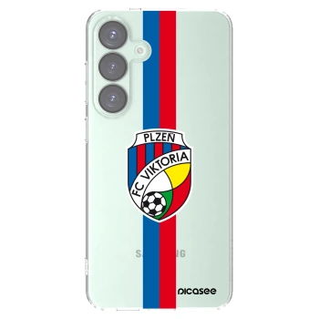 Picasee silikonový průhledný obal pro Samsung Galaxy S25+ 5G - FC Viktoria Plzeň H