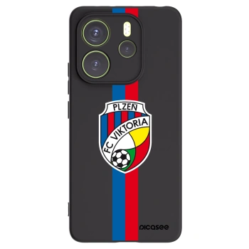 Picasee silikonový černý obal pro Xiaomi Redmi Note 14 4G - FC Viktoria Plzeň H