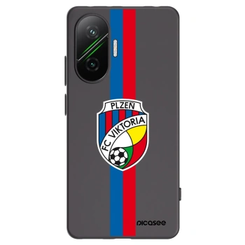 Picasee silikonový černý obal pro Xiaomi Poco F7 5G - FC Viktoria Plzeň H