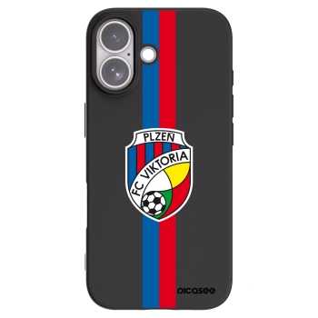 Picasee silikonový černý obal pro Apple iPhone 17 - FC Viktoria Plzeň H