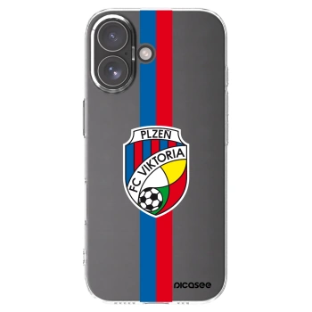 Picasee silikonový průhledný obal pro Apple iPhone 17 - FC Viktoria Plzeň H