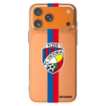 Picasee silikonový průhledný obal pro Apple iPhone 17 Pro Max - FC Viktoria Plzeň H