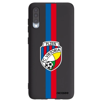Picasee silikonový černý obal pro Samsung Galaxy A70 A705F - FC Viktoria Plzeň H