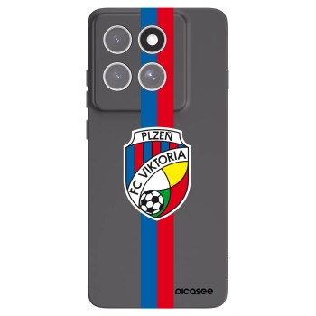 Picasee silikonový černý obal pro Motorola Edge 60 Pro - FC Viktoria Plzeň H