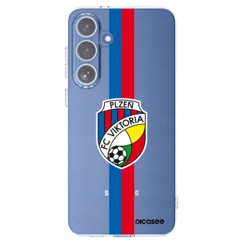 Picasee silikonový průhledný obal pro Samsung Galaxy S25 FE 5G - FC Viktoria Plzeň H