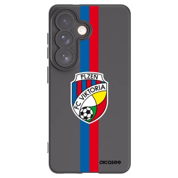 Picasee silikonový černý obal pro Samsung Galaxy S26 - FC Viktoria Plzeň H