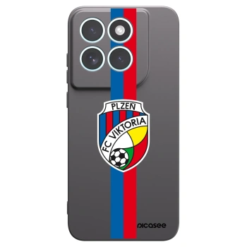 Picasee silikonový černý obal pro Motorola Edge 70 Fusion - FC Viktoria Plzeň H