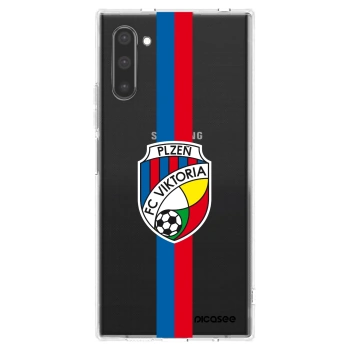 Picasee silikonový průhledný obal pro Samsung Galaxy Note 10 N970F - FC Viktoria Plzeň H