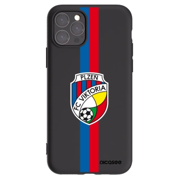 Picasee silikonový černý obal pro Apple iPhone 11 Pro - FC Viktoria Plzeň H