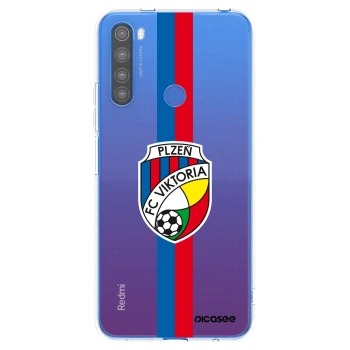 Picasee silikonový průhledný obal pro Xiaomi Redmi Note 8T - FC Viktoria Plzeň H