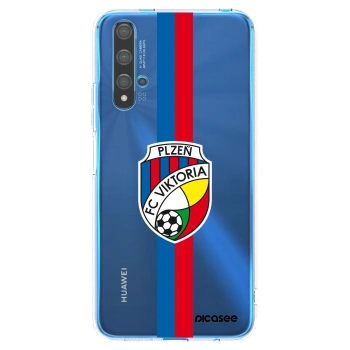 Picasee silikonový průhledný obal pro Huawei Nova 5T - FC Viktoria Plzeň H