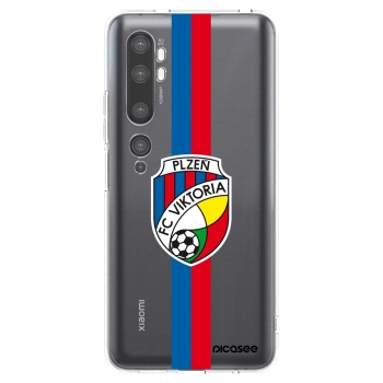 Picasee silikonový průhledný obal pro Xiaomi Mi Note 10 (Pro) - FC Viktoria Plzeň H