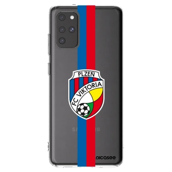 Picasee silikonový průhledný obal pro Samsung Galaxy S20+ G985F - FC Viktoria Plzeň H
