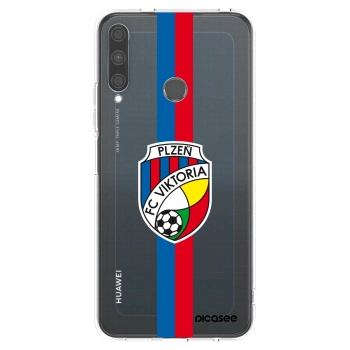 Picasee silikonový průhledný obal pro Huawei P40 Lite E - FC Viktoria Plzeň H