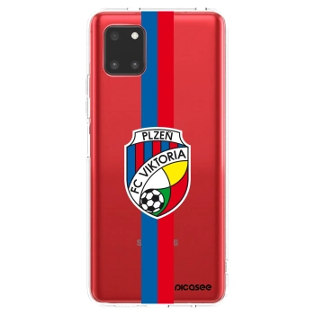 Picasee silikonový průhledný obal pro Samsung Galaxy Note 10 Lite N770F - FC Viktoria Plzeň H