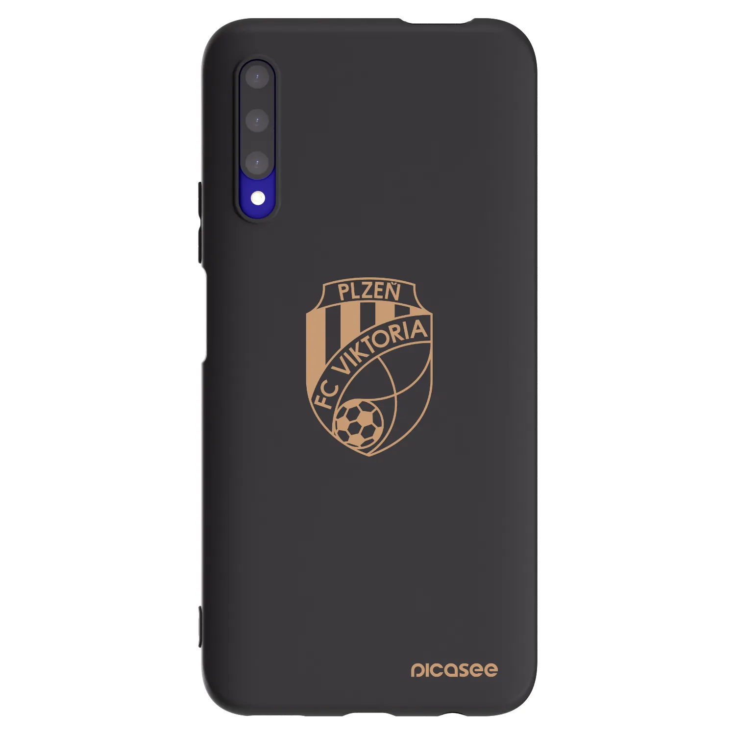 Picasee silikonový černý obal pro Honor 9X Pro - FC Viktoria Plzeň I
