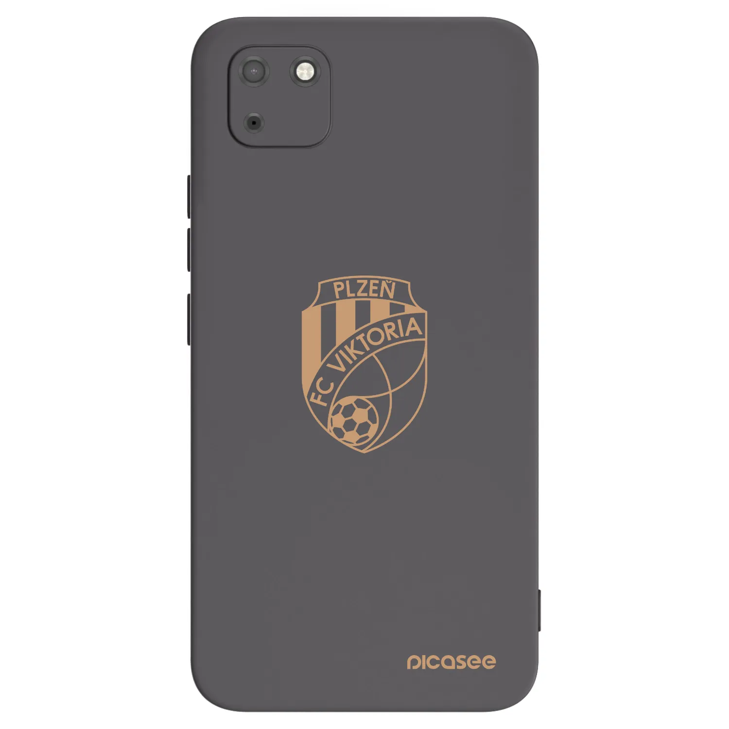 Picasee silikonový černý obal pro Huawei Y5P - FC Viktoria Plzeň I